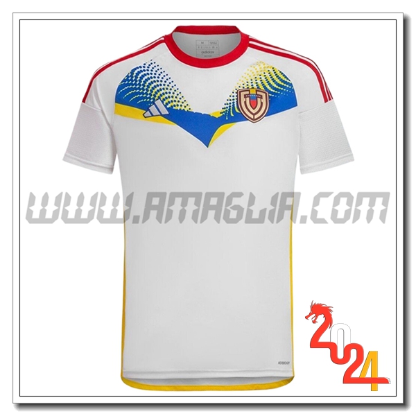 Maglia Squadra Venezuela Seconda 2024 2025 Bianco
