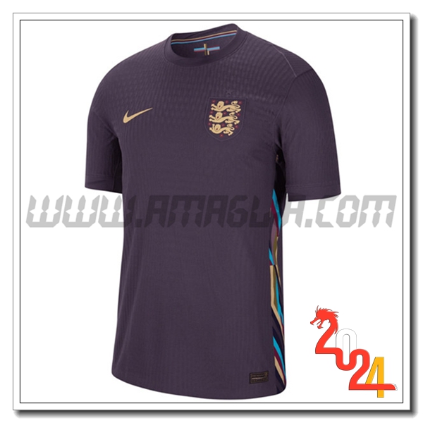 Nuovo Maglia Squadra Inghilterra Seconda 2024 2025 Nero