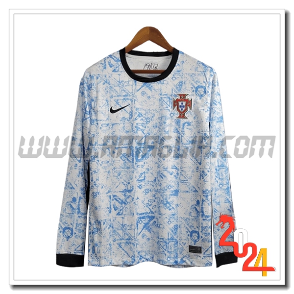 Maglia Squadra Portogallo Maniche lunghe 2024 2025