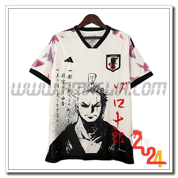 Maglia Squadra Giappone Special Edition 2024 2025 Bianco