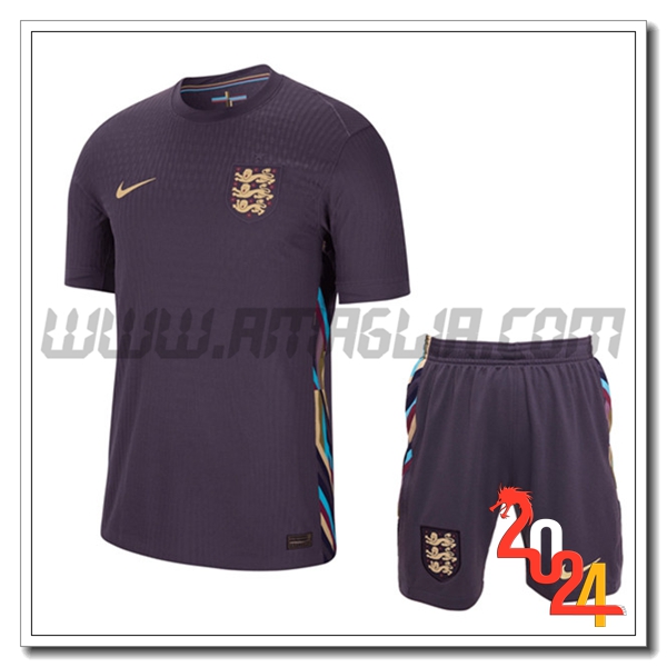 Kit Maglia Inghilterra Seconda + Pantaloncini 2024 2025