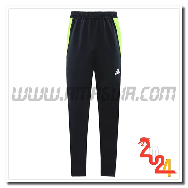 Pantaloni Da Allenamento Adidas Nero/Verde 2024 2025