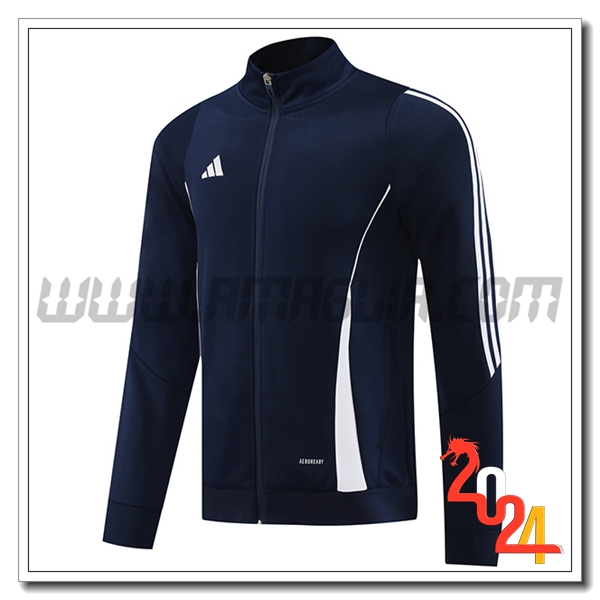 Giacca Calcio Adidas Blu Scuro 2024 2025