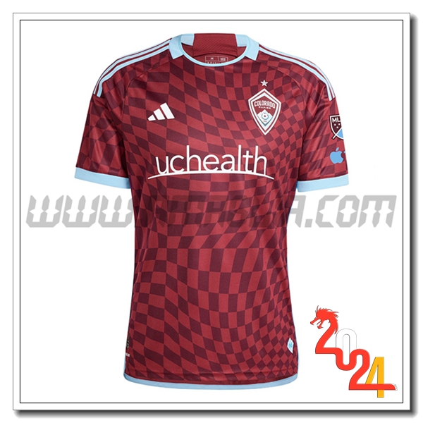 Colorado Rapids Prima Maglia Calcio 2024 2025 Blu scuro