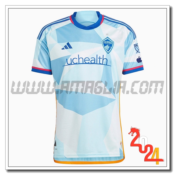 Colorado Rapids Seconda Maglia Calcio 2024 2025 Azzurro