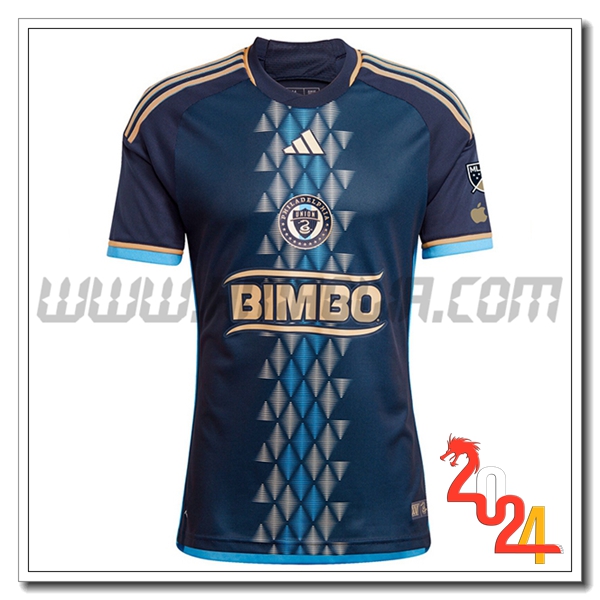 Philadelphia Union Prima Maglia Calcio 2024 2025 Nero