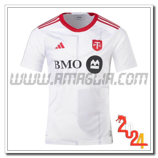 Toronto FC Seconda Maglia Calcio 2024 2025 Bianco