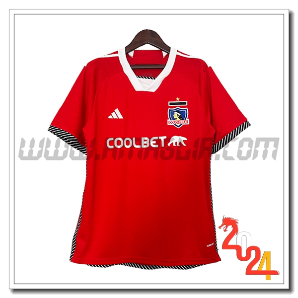 Colo-Colo Terzo Maglia Calcio 2024 2025 Rosso