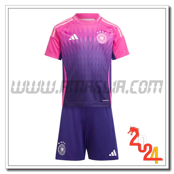 Kit Maglia Germania Bambino Seconda 2024 2025 Viola