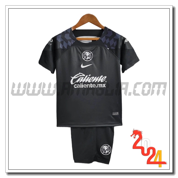 Kit Maglia Club America Bambino 2023/2024 Nero