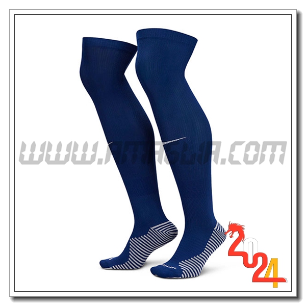 Seconda Calzini Calcio Paesi Bassi 2024 2025 Blu