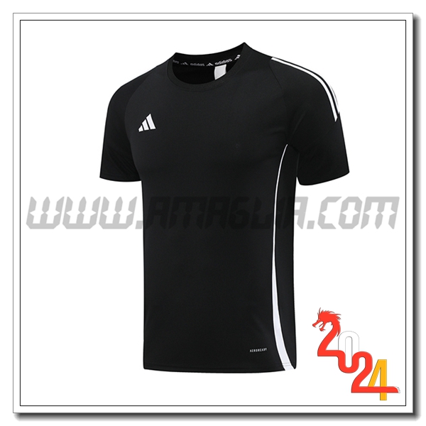 T Shirt Allenamento Adidas Nero 2024 2025