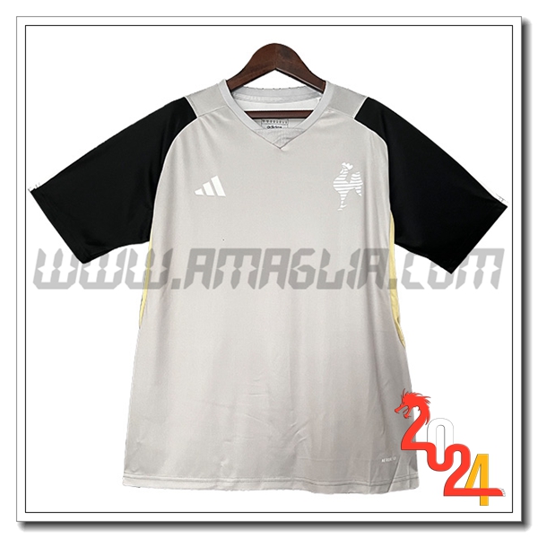 T Shirt Allenamento Atletico Mineiro Grigio/Nero 2024 2025