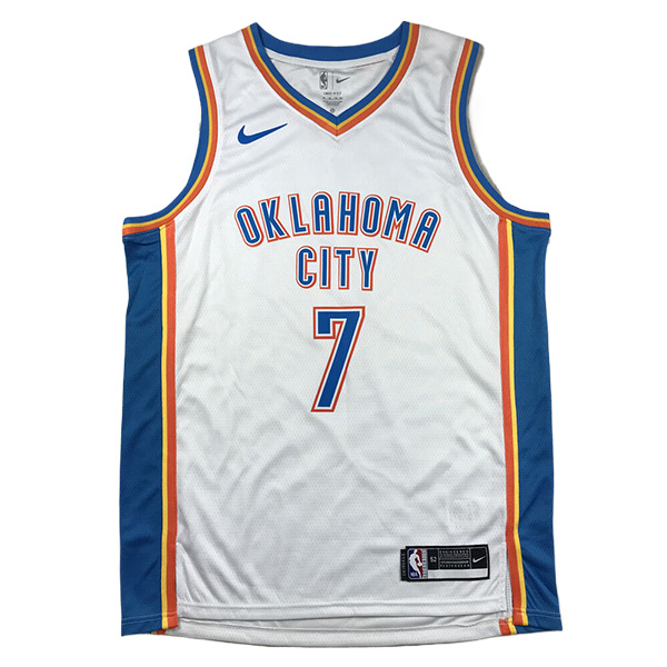 Maglia Oklahoma City Thunder (HOLMGREN #7) 2024/25 Bianco/Blu