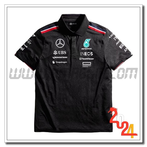 Polo F1 Mercedes Benz Team Nero 2024