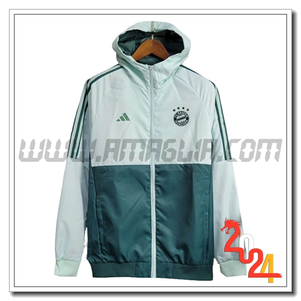Giacca A Vento Bayern Monaco Verde 2024 2025