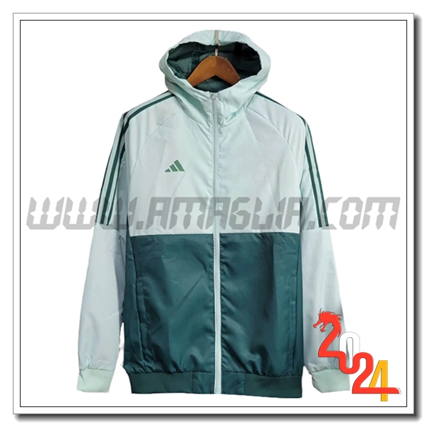 Giacca A Vento Adidas Verde 2024 2025