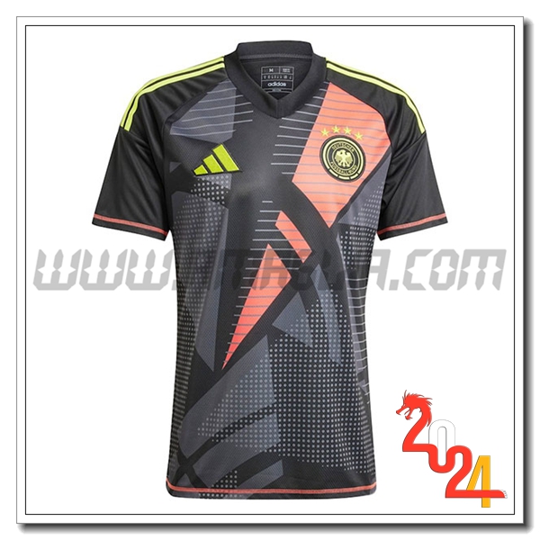 Maglia Squadra Portiere Germania 2024 2025 Nero