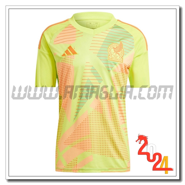 Maglia Squadra Portiere Messico 2024 2025 GIALLO