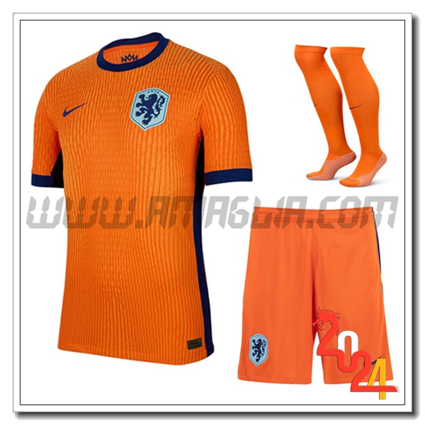 Kit Maglia Paesi Bassi Prima (Pantaloncini + Calzini) 2024 2025