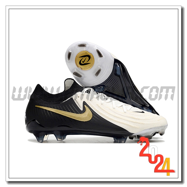Nike Scarpe Calcio Phantom Luna Elite NU FG Nero/Bianco/Giallo -04