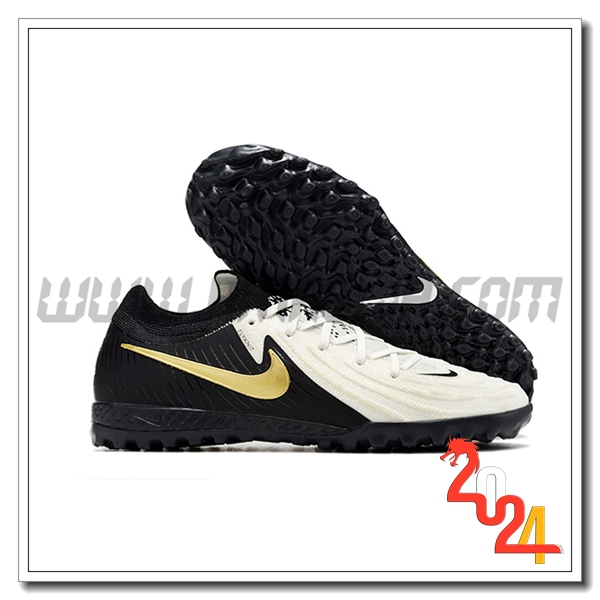 Nike Scarpe Calcio Phantom GX II Elite TF Nero/Bianco/Giallo