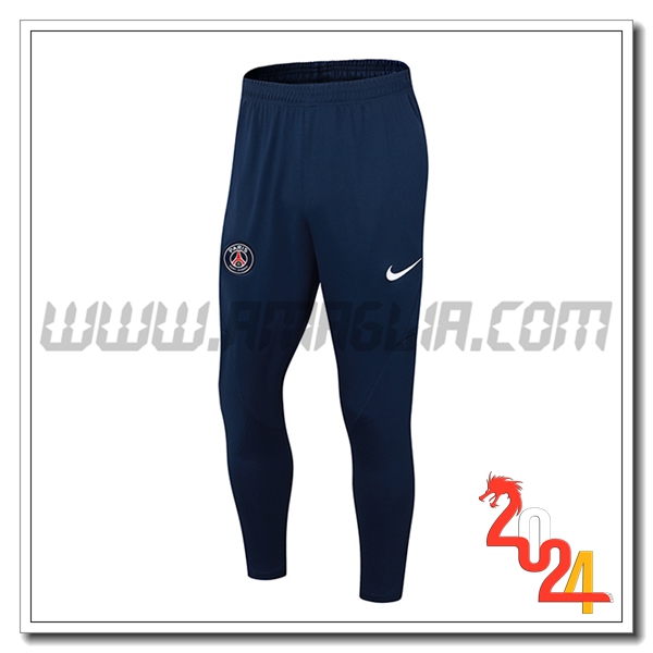 Pantaloni Allenamento PSG Blu 2024 2025
