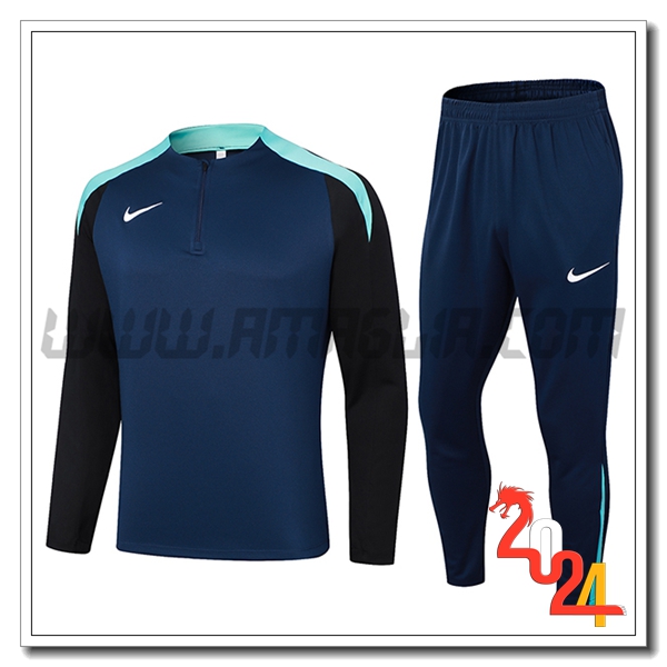 Tuta Allenamento Nike Blu 2024 2025