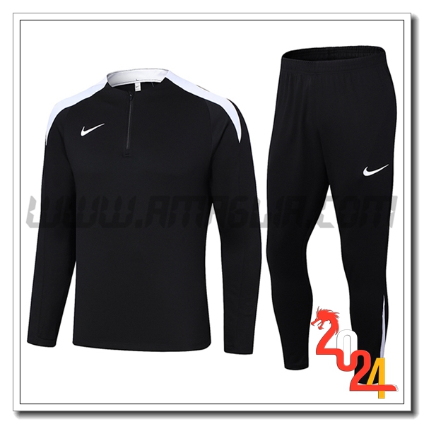 Tuta Allenamento Nike Bianco/Nero 2024 2025