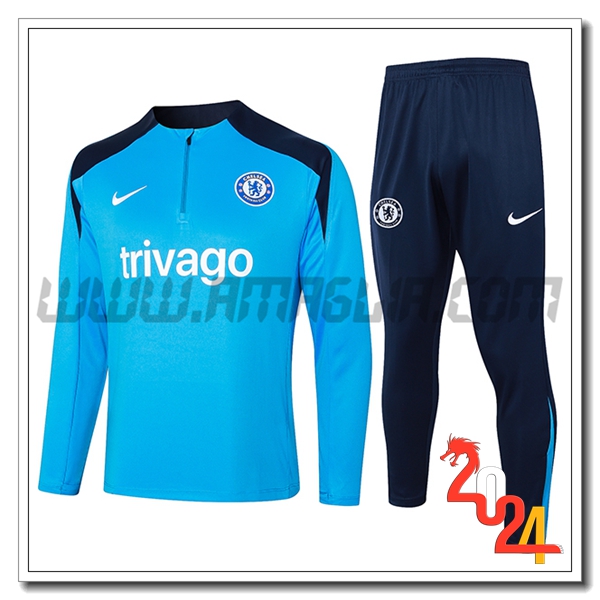 Tuta Allenamento FC Chelsea Blu 2024 2025