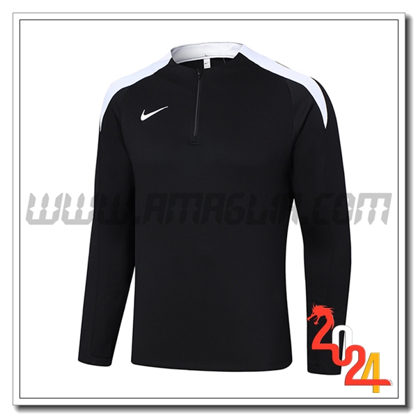 Felpa Allenamento Nike Bianco/Nero 2024 2025
