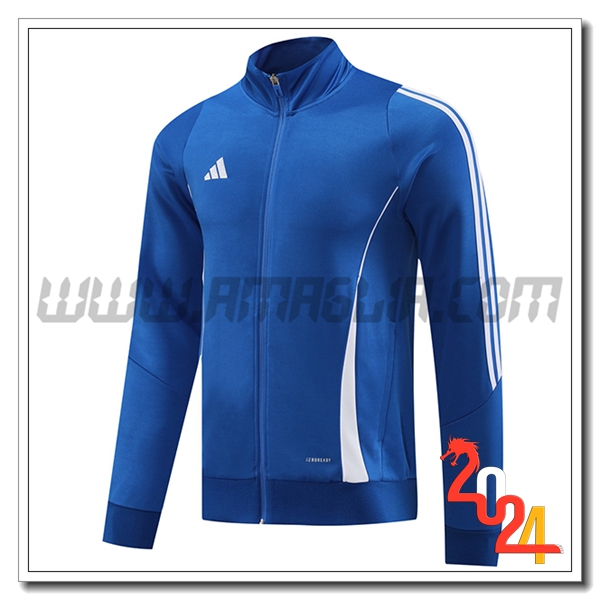 Giacca Calcio Adidas Blu/Bianco 2024 2025
