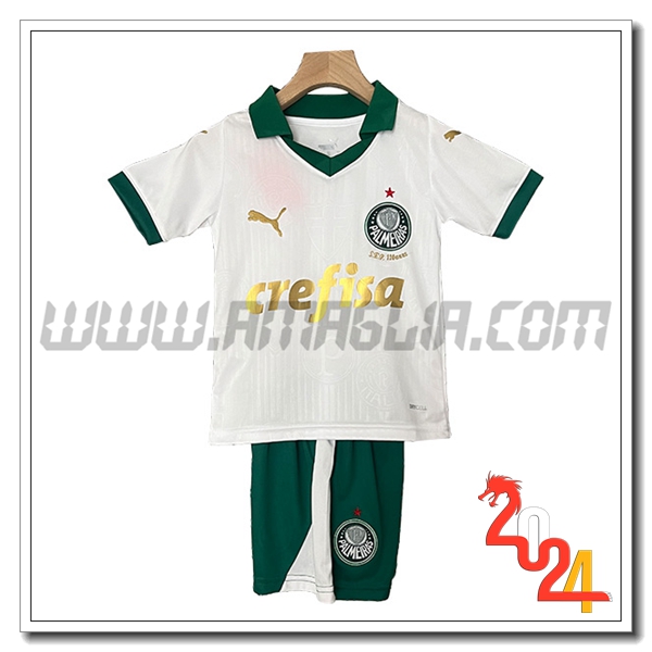 Kit Maglia Palmeiras Bambino Seconda 2024 2025