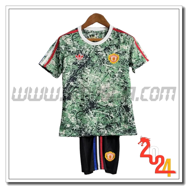 Kit Maglia Manchester United Bambino Joint Version 2024 2025