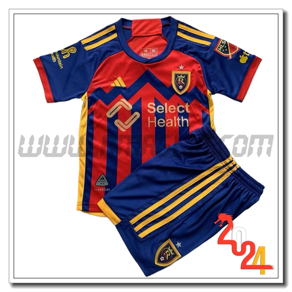Kit Maglia Real Salt Lake Bambino Prima 2024 2025