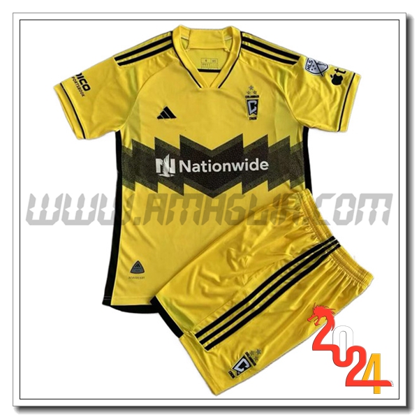 Kit Maglia Columbus Crew SC Bambino Prima 2024 2025