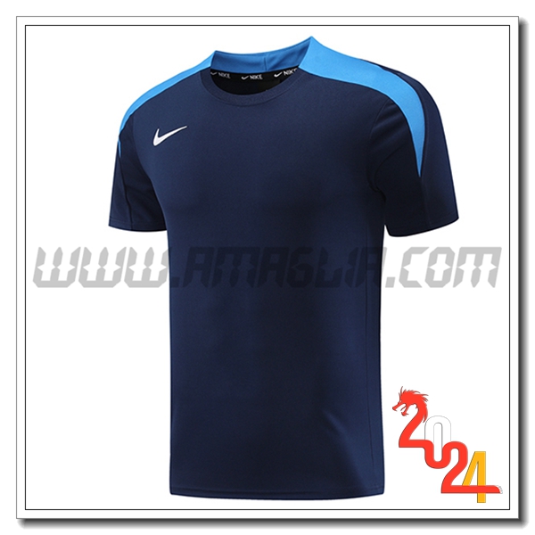 T Shirt Allenamento Nike blu navy 2024 2025