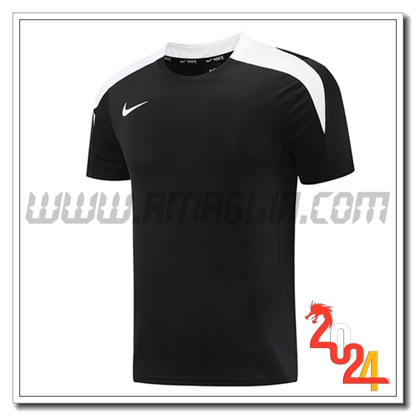 T Shirt Allenamento Nike Nero/Bianco 2024 2025
