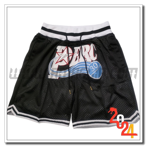 Pantaloncini NBA Philadelphia 76ers 2024/25 Nero