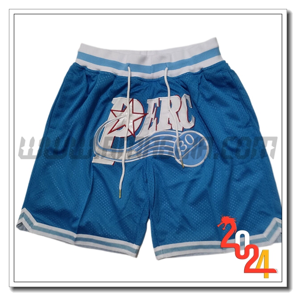 Pantaloncini NBA Philadelphia 76ers 2024/25 Blu
