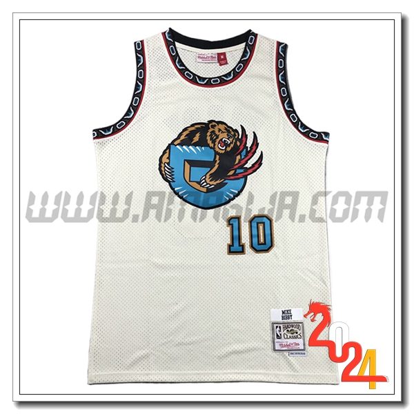 Maglia Memphis Grizzlies (BIBBY #10) 2024/25 Bianco/Blu