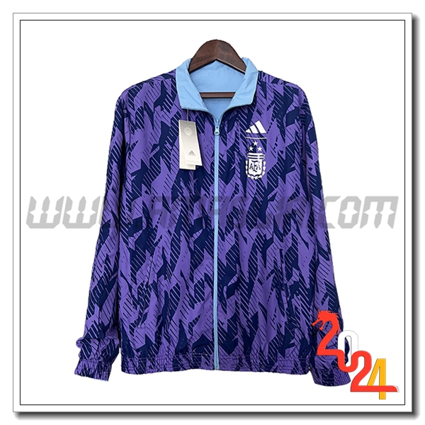 Giacca A Vento Argentina viola/Nero 2024 2025