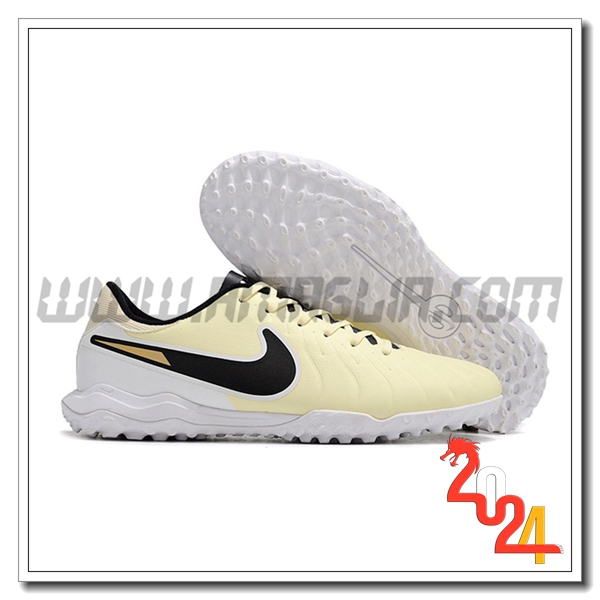 Nike Scarpe Calcio Tiempo Legend X Academy TF Giallo/Nero
