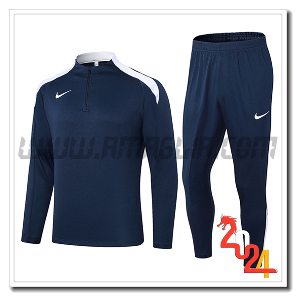Tuta Allenamento Nike Blu Scuro 2024 2025
