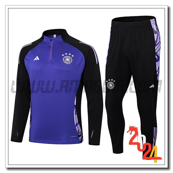 Tuta Allenamento Germania viola/Nero 2024 2025