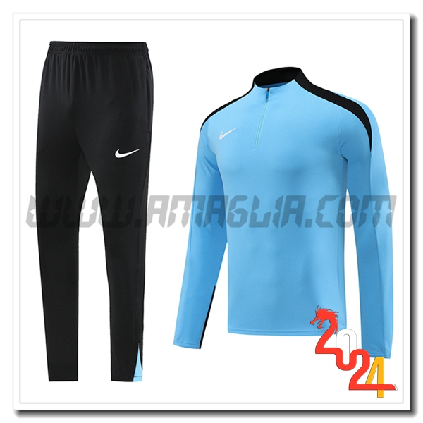 Tuta Allenamento Nike Blu 2024 2025 -02