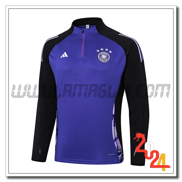 Felpa Allenamento Germania viola/Nero 2024 2025