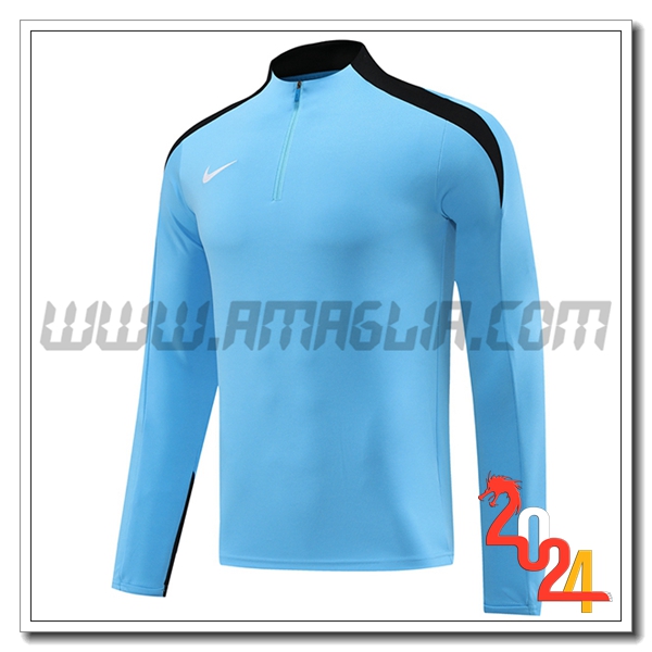 Felpa Allenamento Nike Blu 2024 2025 -02