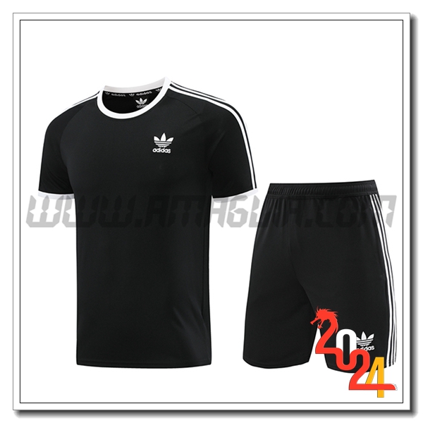 T Shirt Allenamento Adidas Nero 2024 2025