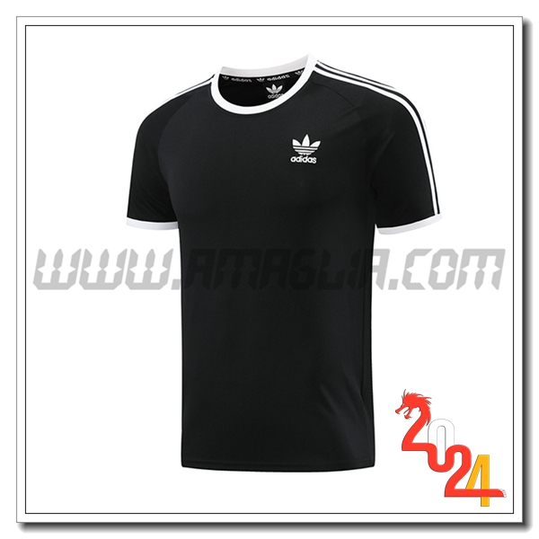 T Shirt Allenamento Adidas Nero 2024 2025 -02